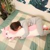 70~110cm Kawaii Long Plush Toy Squishy Dinosaur Pig Unicorn Pink Fox Soft Stuffed Animals Doll Pillow For Girls