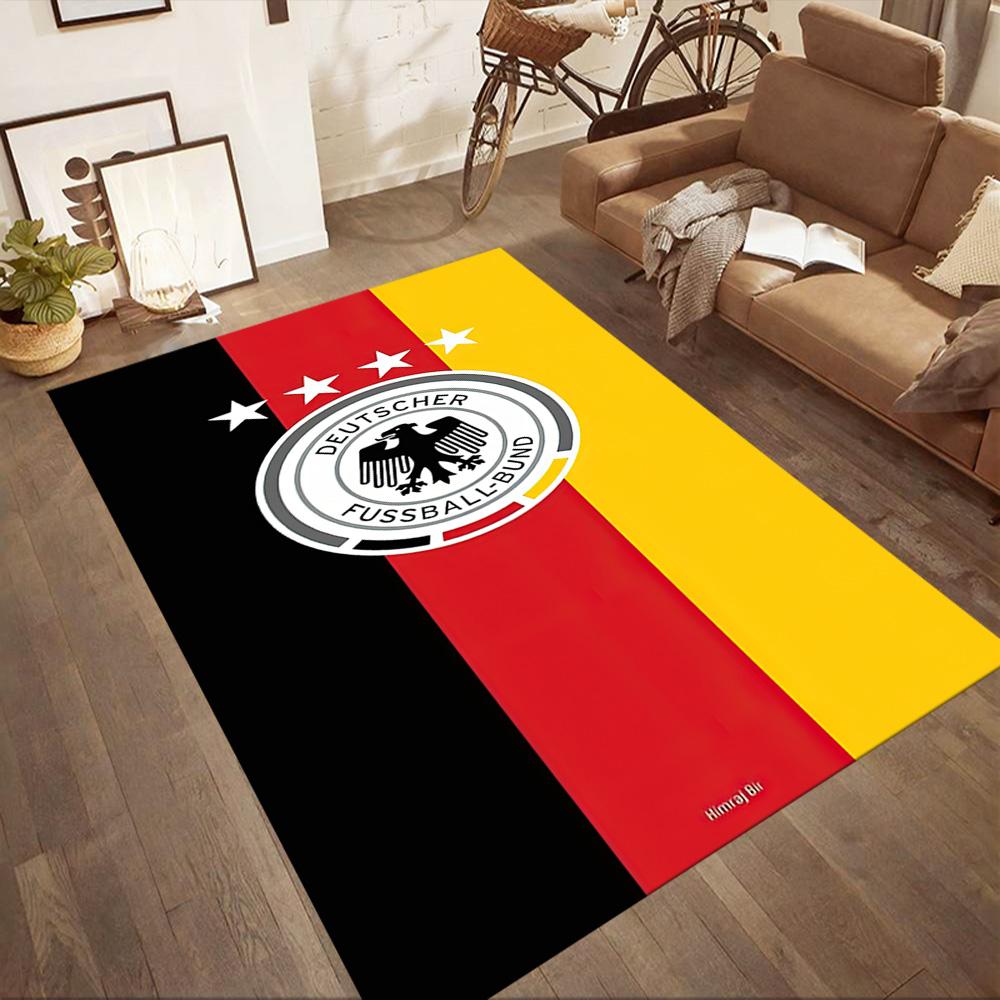 Deutscher Fussball-bund Style Square rugs are a great choice for living rooms, bedrooms, home décor, and as gifts.
