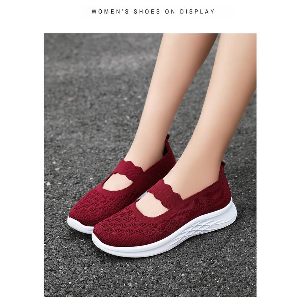 Dam Sommarnya Flätade Ihåliga Nät Skor, Tygskor, Mode Skor