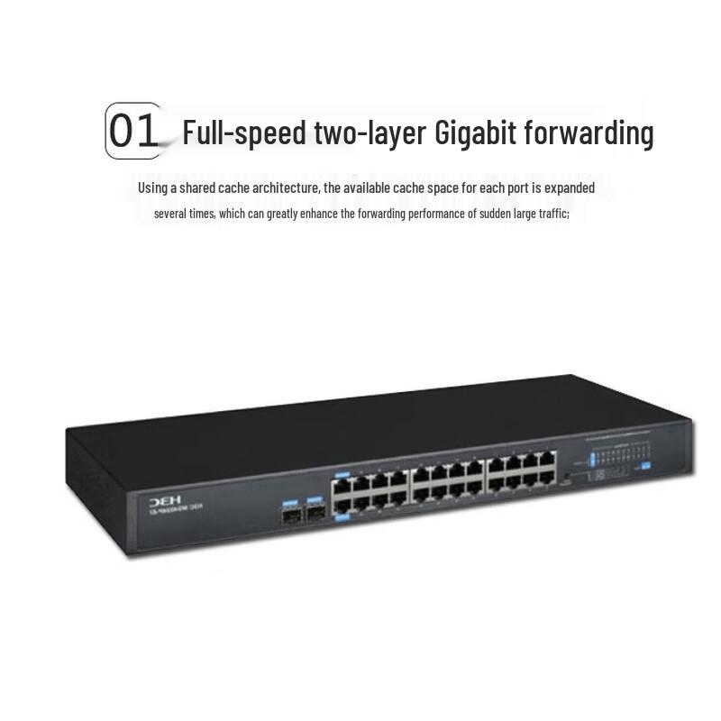H3C MS Series Gigabit PoE Network Switch