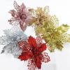 Multi-color Artificial Hollow Flowers Romantic Xmas Tree Pendant  Christmas Decorations