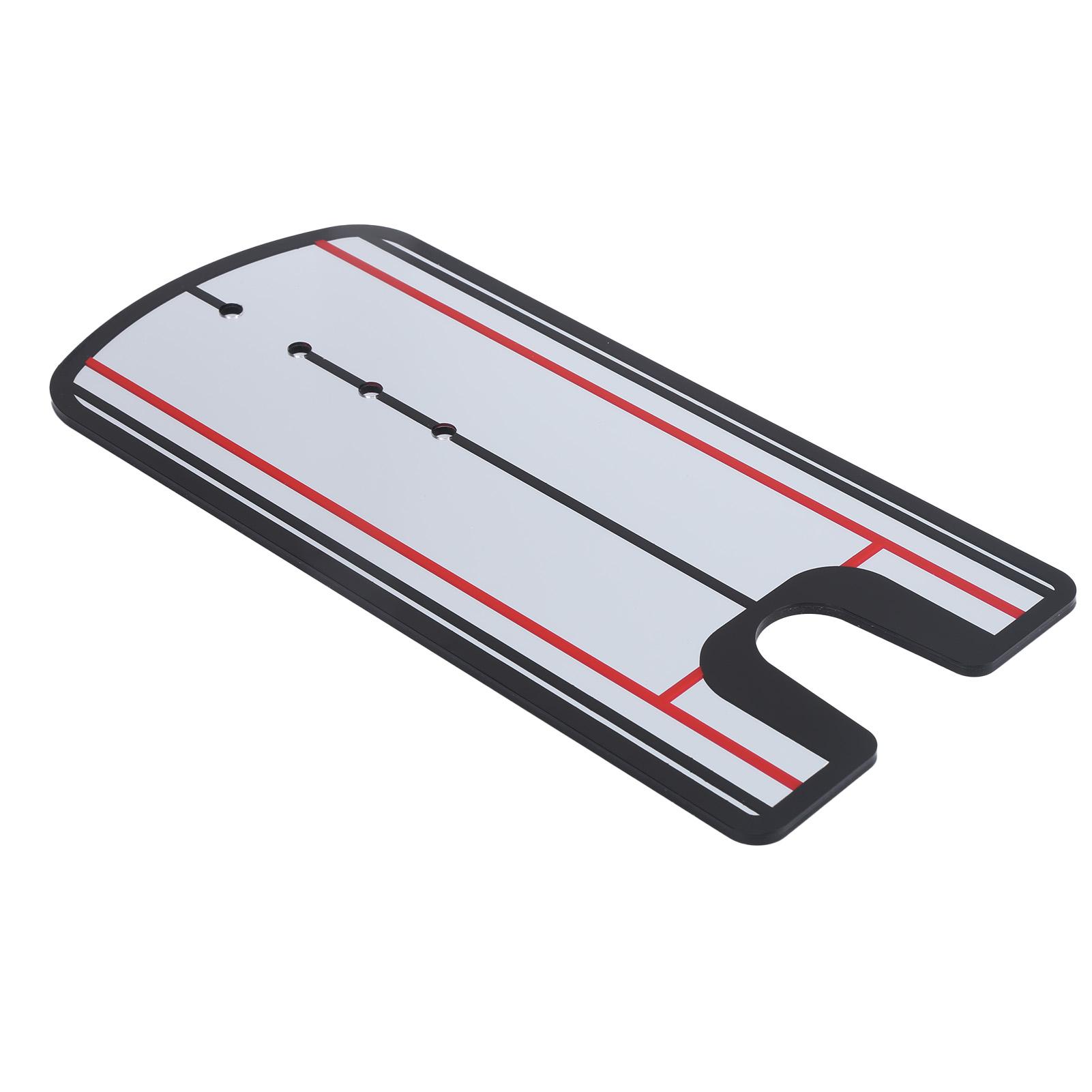 Golf Swing Straight Practice Mirror Portable Golf Putting Mirror Alignment Training Aid
