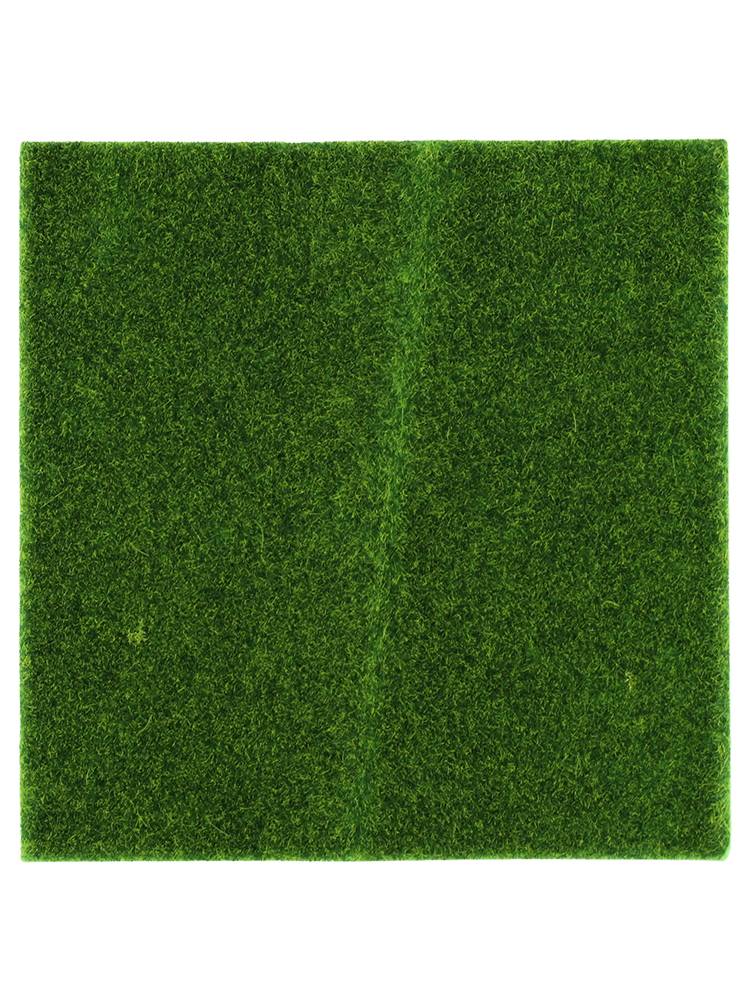 Artificial Simulation Moss Lawn Mat Fake Green Grass Carpet For DIY Home Garden Landscaping Decoration