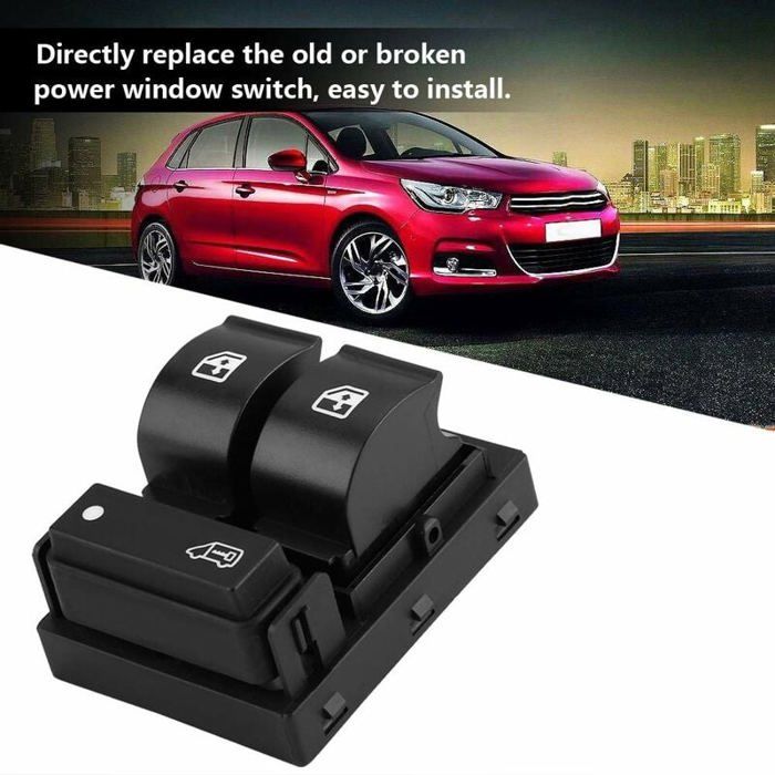Relay Citroen Fiat Doblo Ducato Peugeot Boxer Electric Window Switch Button, 735421419 6490X9