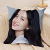 Kim Tae Ri Cushion Cover Soft Plush Fabric Double-Sided Printed Sofa Cushion Cover For All Seasons Home Decor Gift
