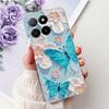 Phone Case For Honor X5b Plus X6b X7b X8b X9b 5G Elegant Flower Cat Painted Soft Silicone TPU Cases