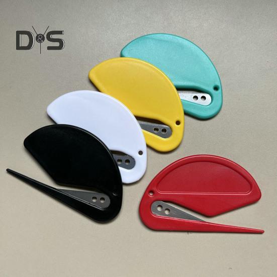 Briefumschlagöffner mit scharfer, verdeckter Klinge, sicheres Design, Blattschneider, Papierschneider, Geschenkpapierschneider, Paketöffner-Werkzeug für den Einsatz im Schulbüro