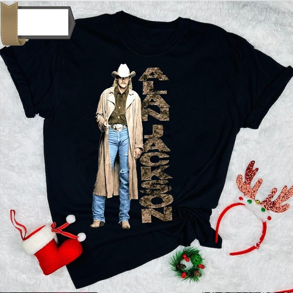 Хэллоуин Алан Джексон Рождество Унисекс S-5XL Футболка 21D27 Унисекс Футболка M