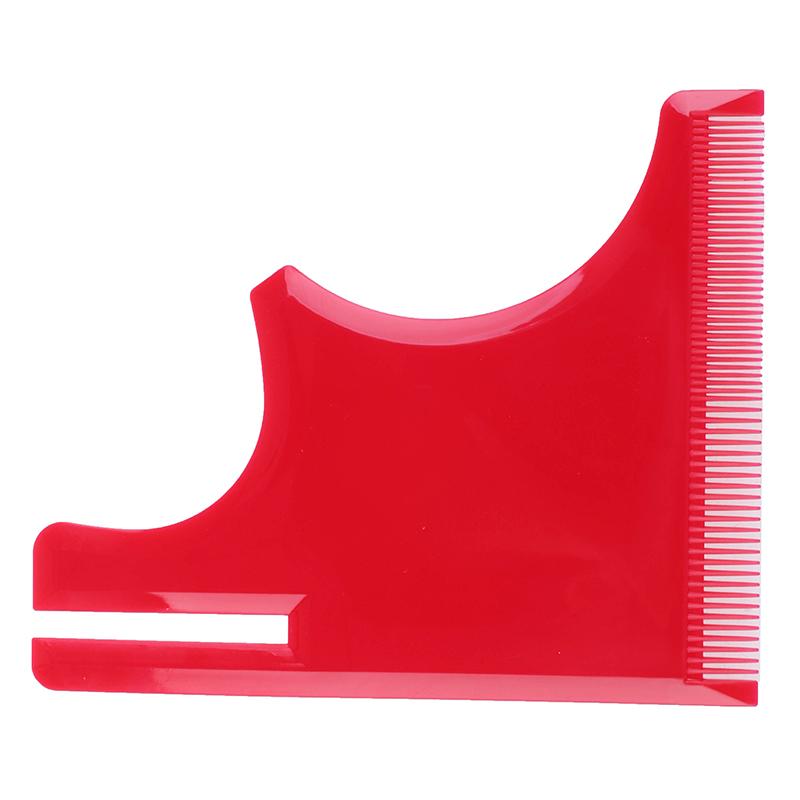 2/3/4Pcs Men Beard Hair Goatee Neckline Shaving Template Guide Haircut Kit Tool