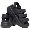 Crocs Cool Sparkle EVA Sport Fashion Outdoor Casual Beach Sandals Women sandals Black 212032-001