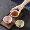 Jian Zhan Kiln-Transformed Leaf Tea Cup Kiln-Transformed Master Cup Japanese Style Ceramic Household Tea Set Douli Cup Large Tas