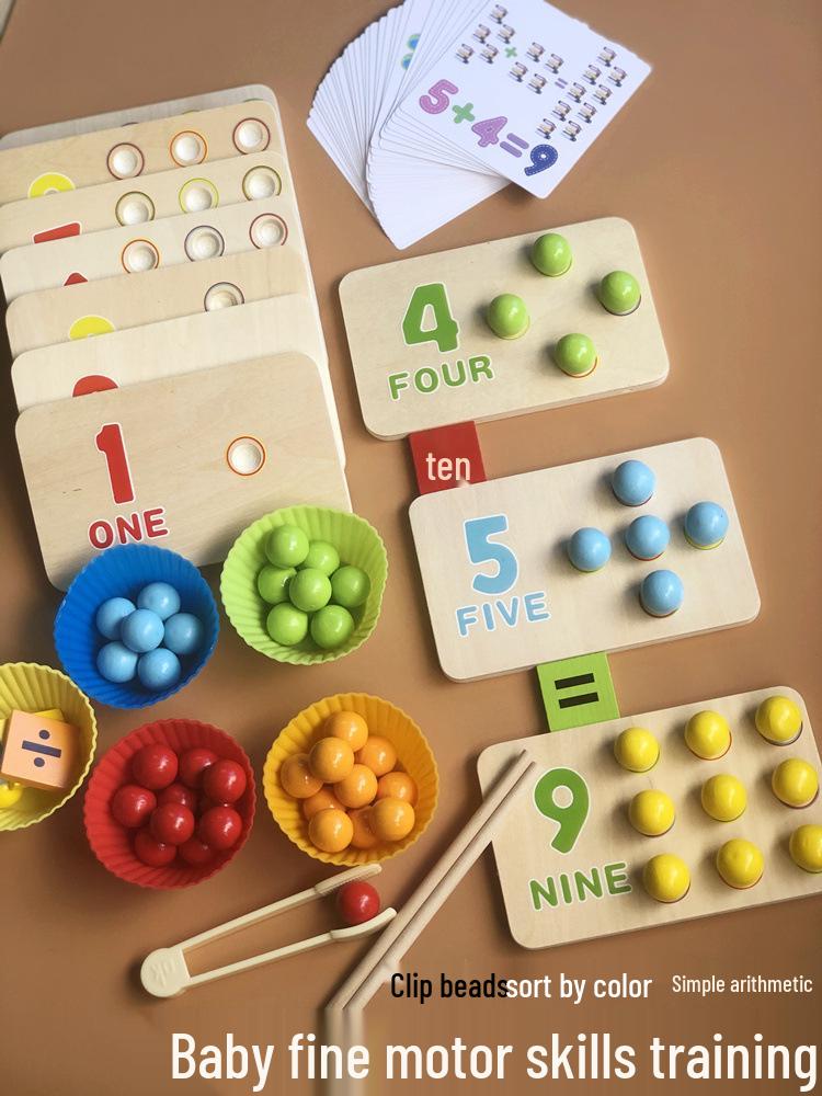 

Wooden Educational Abacus Toy for Kids: Multifunctional Learning Aid and Gift for Middle to Senior Class 26.7*26.6*4 cm
