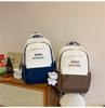 Backpack Unisex Fashionable With Air Cushion Shoulder Straps  School For