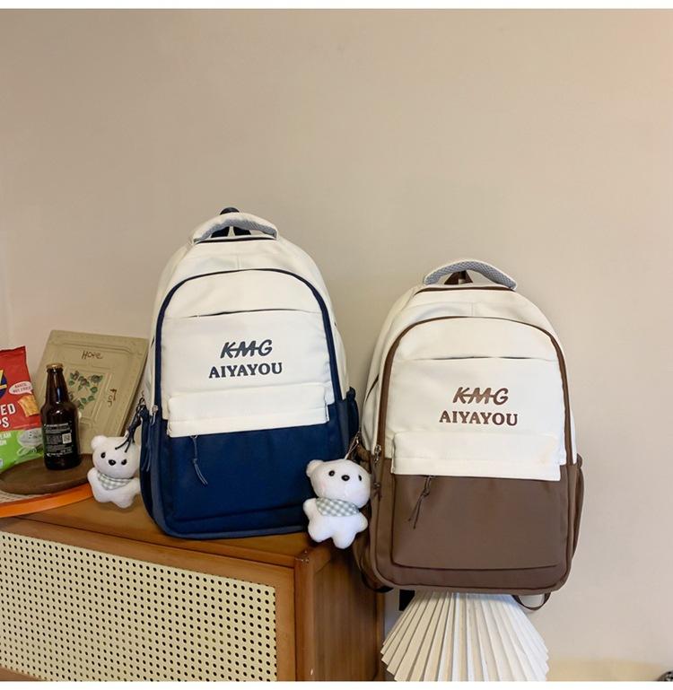 Backpack Unisex Fashionable With Air Cushion Shoulder Straps  School For