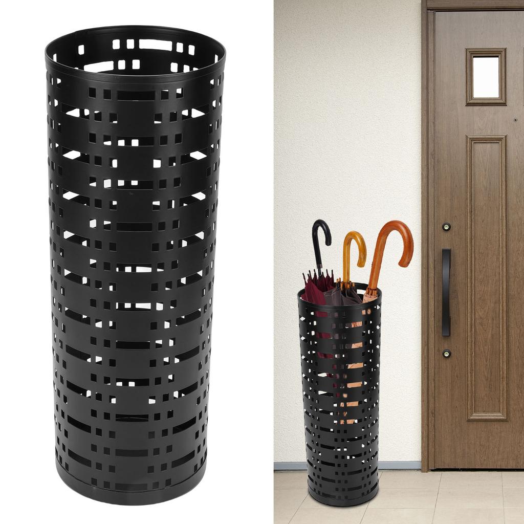 Metal Umbrella Holder for Entryway Hollow Out Alloy Umbrella   Round Shaped for   Hotel