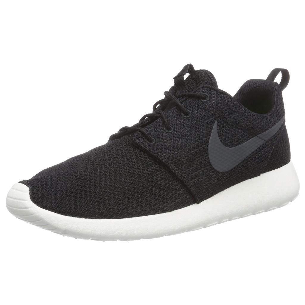 Ny Nike Roshe Run Svart Antrasitt Seil 511881-010