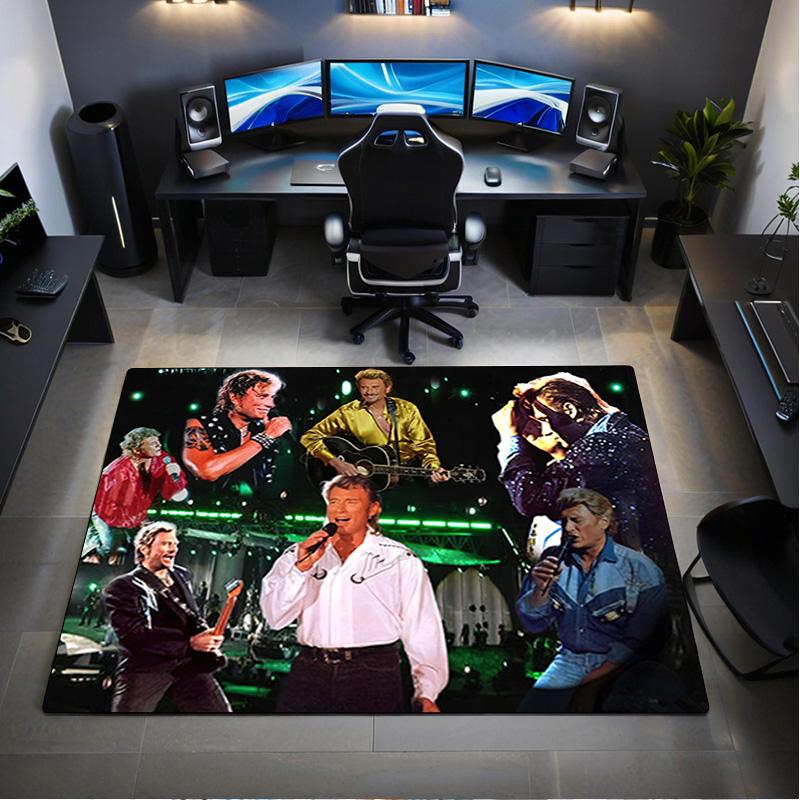 1Pc Johnny Print Rug - home decoration Carpet For Living Room Bedroom Flooring Computer Chair Area Rug
