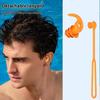 Swim Ear Plugs With Rope Silicone Waterproof Anti-Noise Pool Swimming Earplugs Water Sports Accessories Swim Swimming Ear Plugs