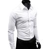 Men's Shirt Button-down Closure Anti-wrinkling Odorless Long-sleeve Button-down Shirt for Daily Life