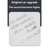 1Pc 3D ABS Car Side Fender Rear Trunk Number Letters Emblem Badge Sticker Decal