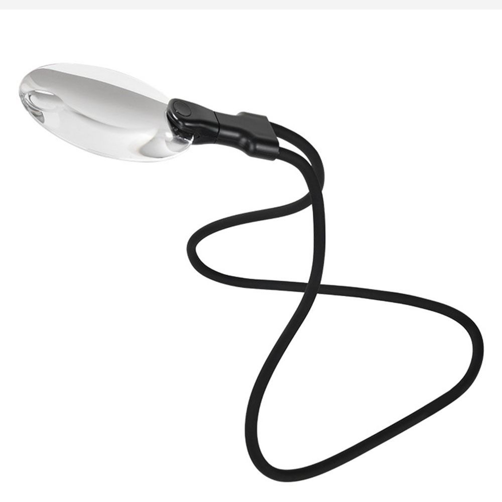 Reading 3X/10X Magnifying Glass Large Adjustable Magnifier Hands Free Magnifier  Gifts for Elderly