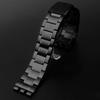 ZHUOLEI Replacement Stainless Steel Metal Watch Strap for Swatch 19mm and 21mm Watches (Includes 3 Spring Bars, Removal Tool, and Box)