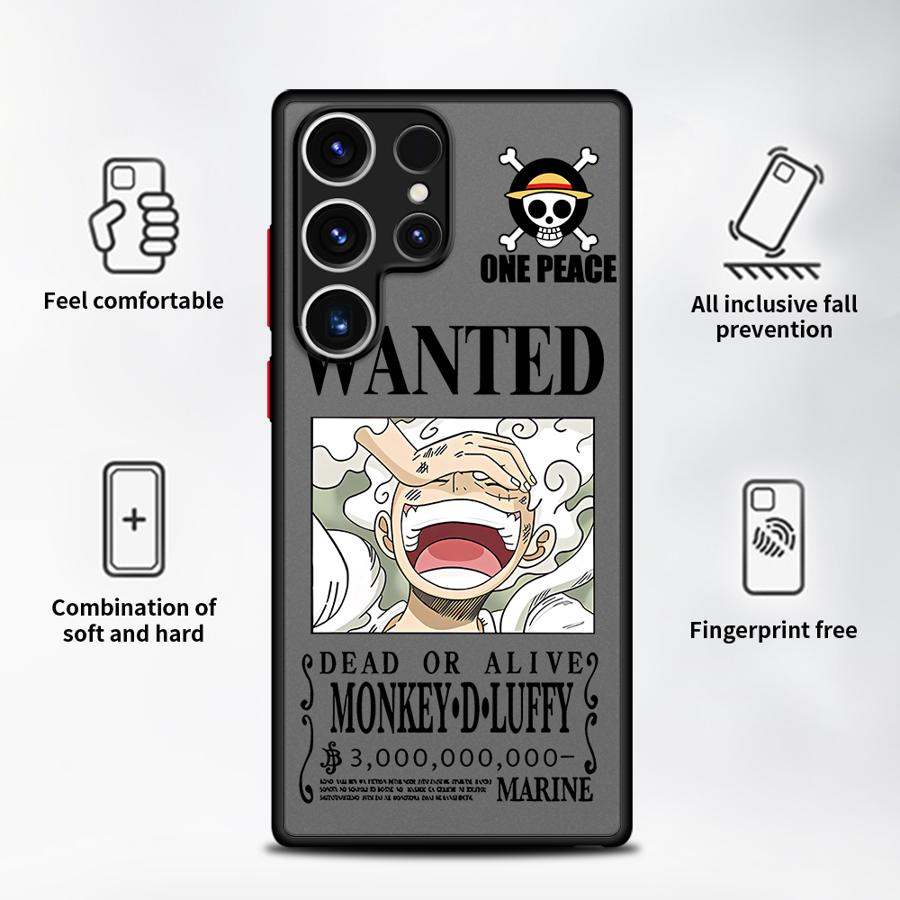 Anime One Pieces Luffys Funda Back Phone Cover Case for Samsung Galaxy S22 S21 S26 S24 Plus Note 20 Ultra 10+ S23 FE S20 FE S25