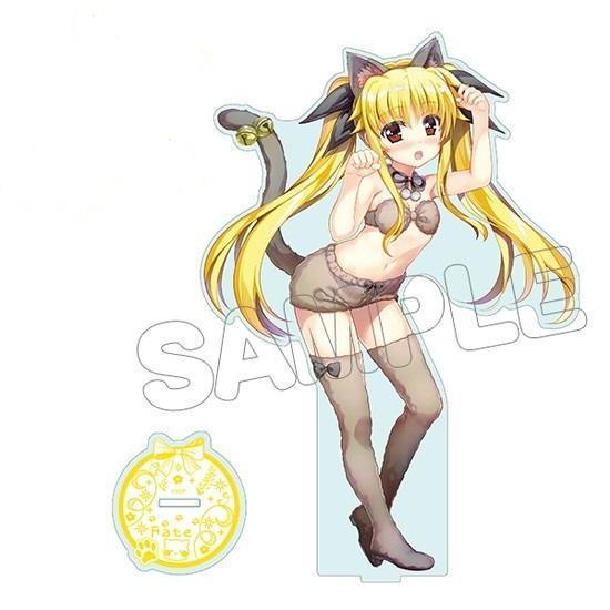

[USED] Magical Girl Lyrical Nanoha D Acrylic Figure L Fate Animal Ver.