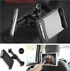 Car Back Seat Headrest Mount Holder For 4-11" Screen Phones&Tablet&iPad Black
