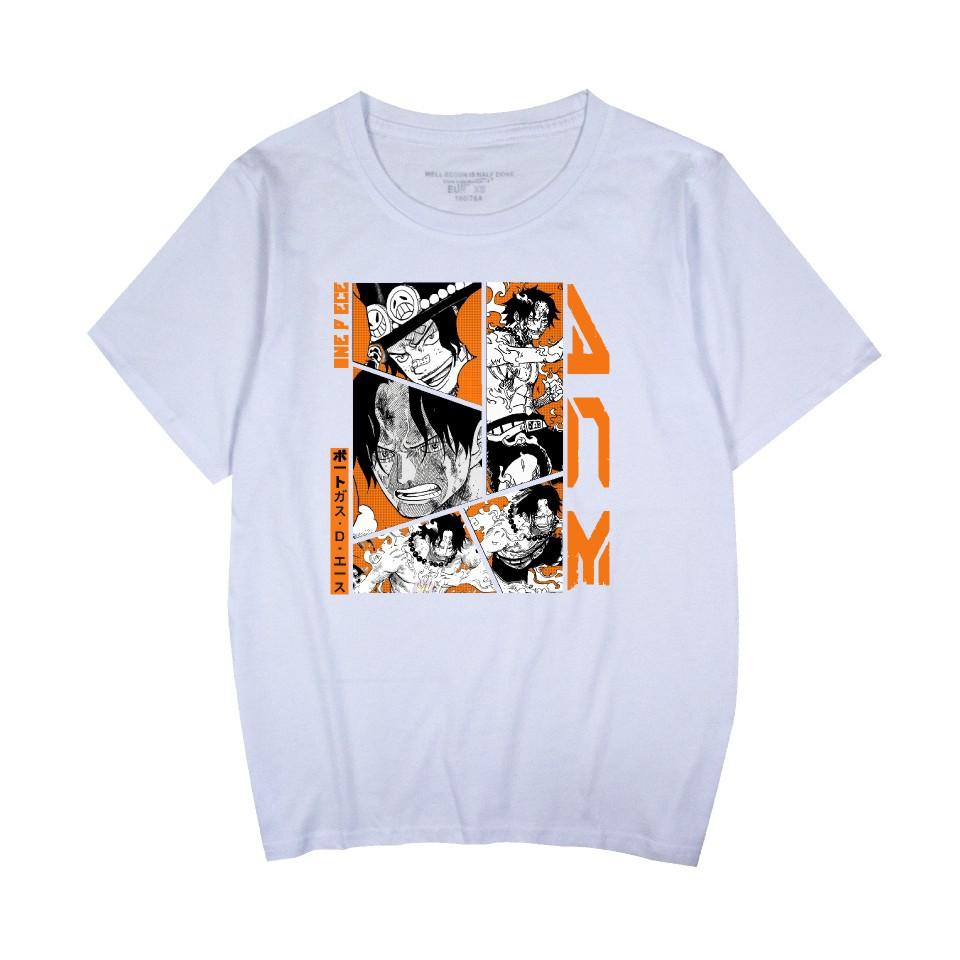 New Anime ONE PIECE Printed Men's T-shirt Unisex Casual Fashion Street Harajuku Style Short-sleeved Tops T-shirt