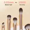 8Pcs Make Up Tool Makeup Brushes Kit Face Bronzer Liner Brow Brush Eyebrow Brush  Beginners