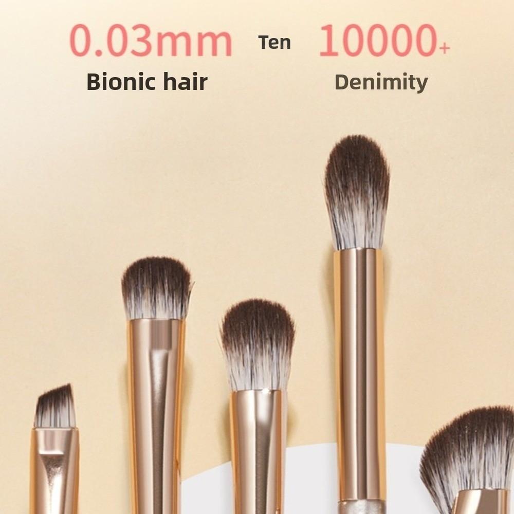 8Pcs Make Up Tool Makeup Brushes Kit Face Bronzer Liner Brow Brush Eyebrow Brush  Beginners