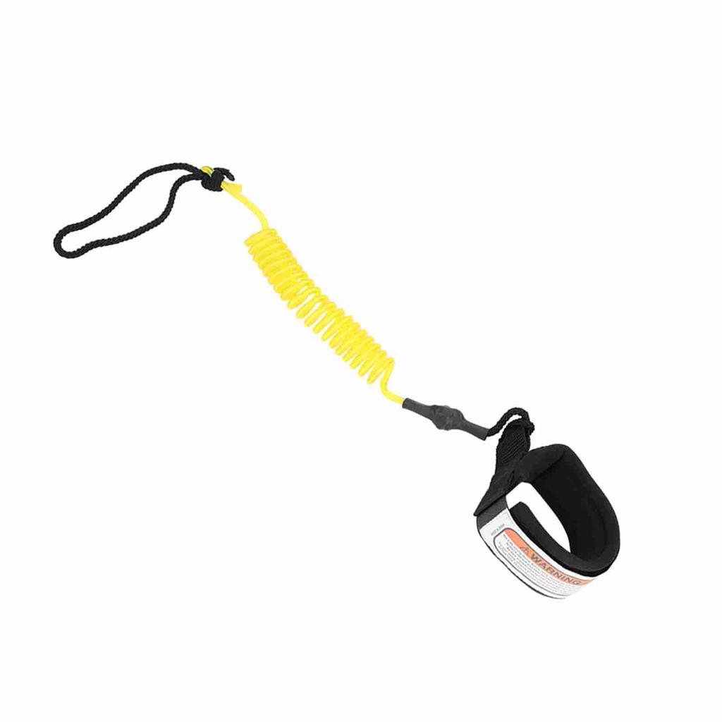 Stand Up Paddle Board 5mm Coiled Spring Leg Foot Rope Surfing Leash for Surfboard