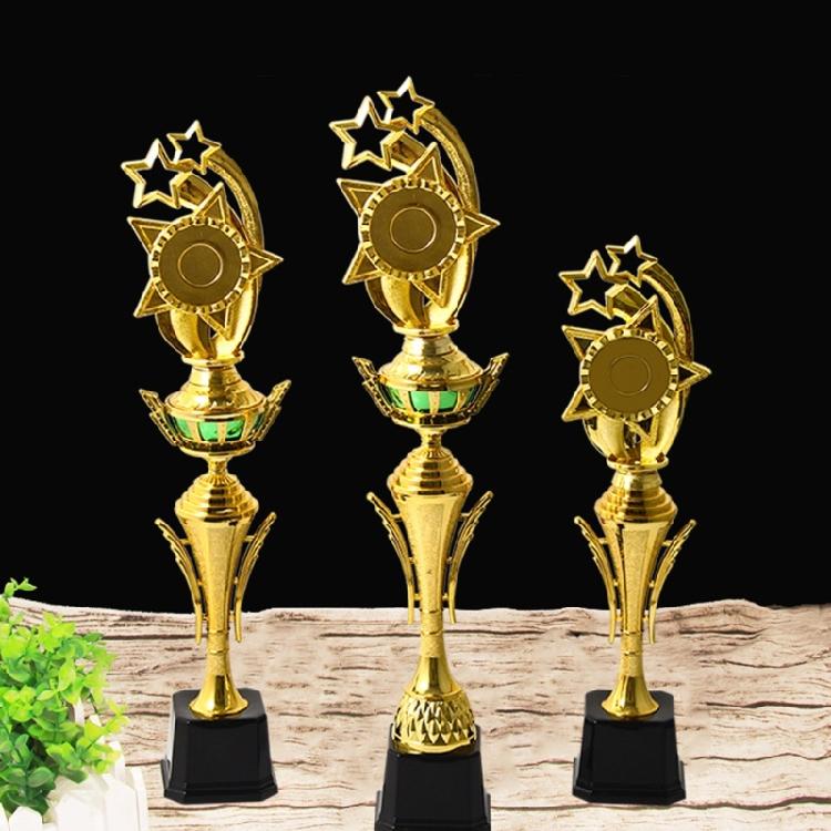Golden Plastic Winners Award Cup Victory Cups Trophies Award Cup Ideal For School Sports Day And Community Tournaments