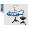 1193 Simulation Large 5 Drum Jazz Drum Stool Baby Children Drum Suit Percussion Toy