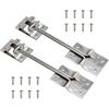 2 Pcs RV T-Style Door Holder 304 Stainless Steel Rv Door Latch Trailer Rv Screen Door Latch 6 Inch Camper Door Latch Trailer Rv Door Holder