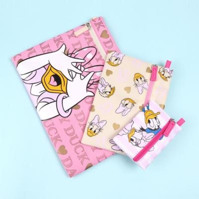 Ensemble de 3 pochettes Daisy