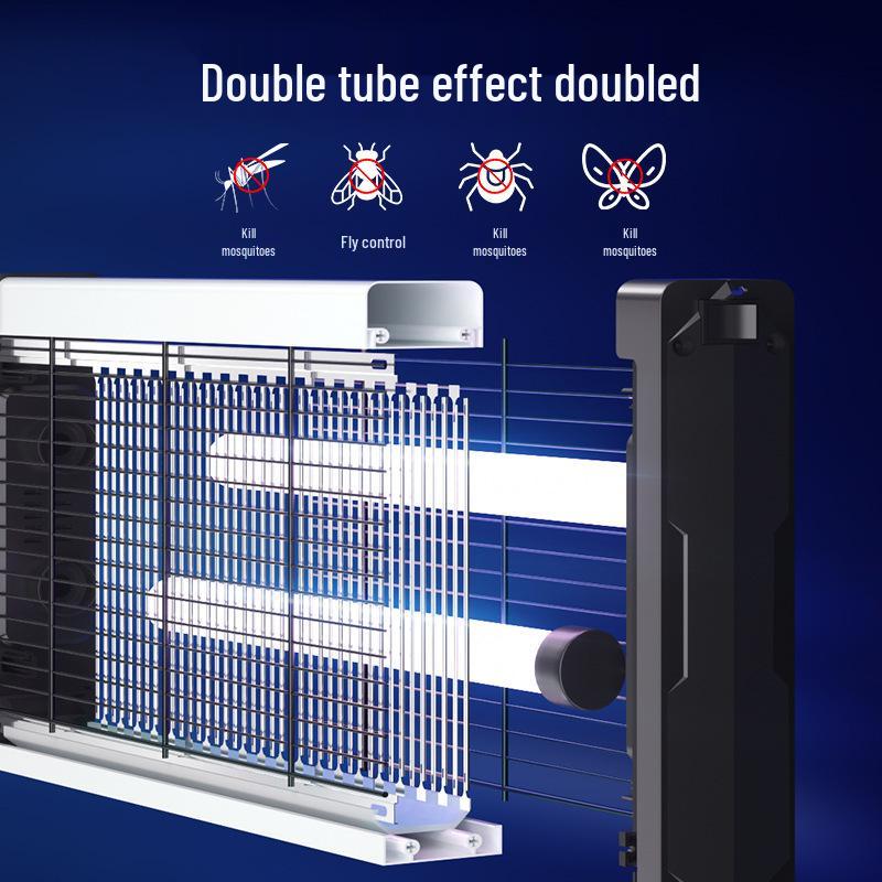 Wall-Mounted Electric Mosquito and Fly Killer for Hotels, Restaurants, and Outdoor Use