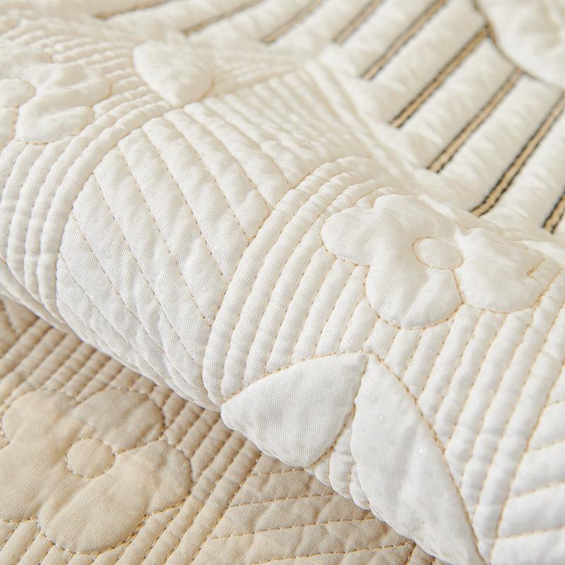 Washed Cotton Four-Season Universal Sofa Cushion, Non-Slip Pure Cotton Seat Cushion, Nordic Modern Fabric Sofa Towel Cover Cushion