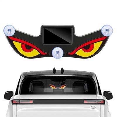 Solar Powered Car Window LED Light Universal Waterproof Windshield Sign Lamp for RV Motorcycle SUV Home Window Decoration