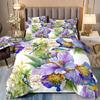 Set da letto a tre pezzi con stampa digitale 3D copripiumino federa biancheria da letto quattro stagioni universale singolo doppio copripiumino