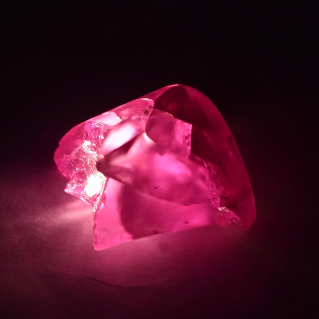 Natural Pink Zircon Loose Gemstone Uncut Rough 74.80 ct for Lapidary and Gem Collections