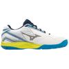 Mizuno Break Shot Comfortable Versatile Non-Slip Durable Low-Top Tennis Shoes Men Sneakers White Blue 61GA234015