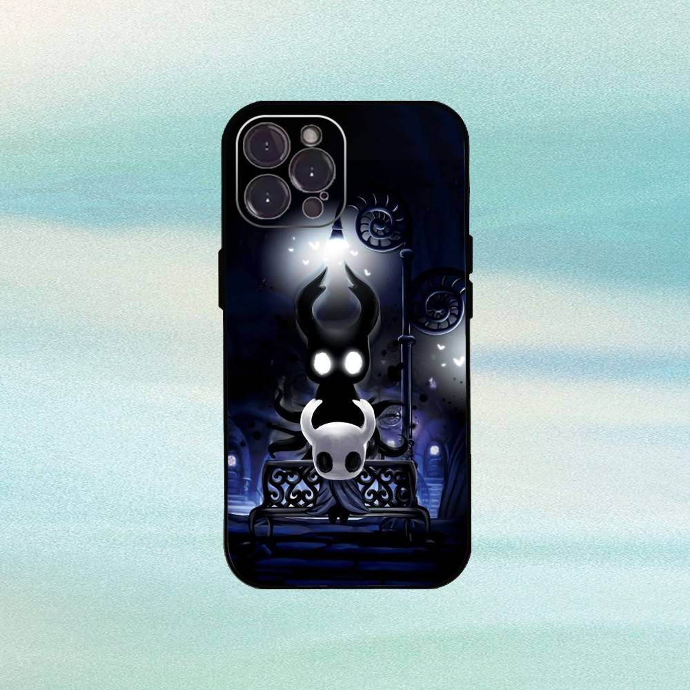 Game H-Hollow K-Knight Phone Case For iPhone17,16,15,14,13,12,Plus,Pro Max, 5G Others Soft Black Cover iPhone14ProMax