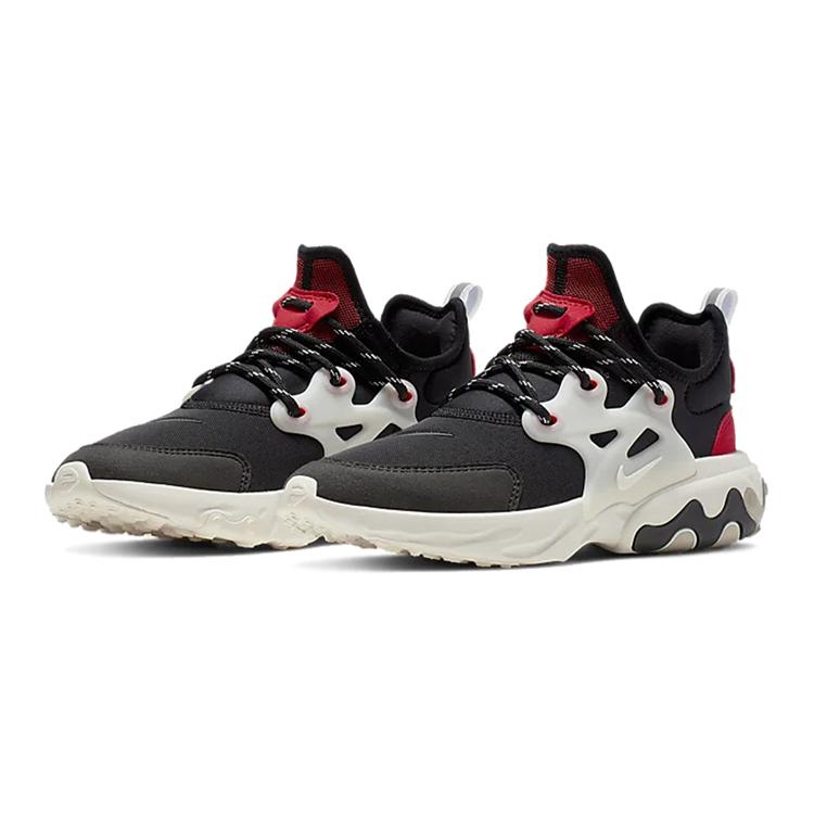 Nike React Presto Black Phantom Red GS BQ4002-003