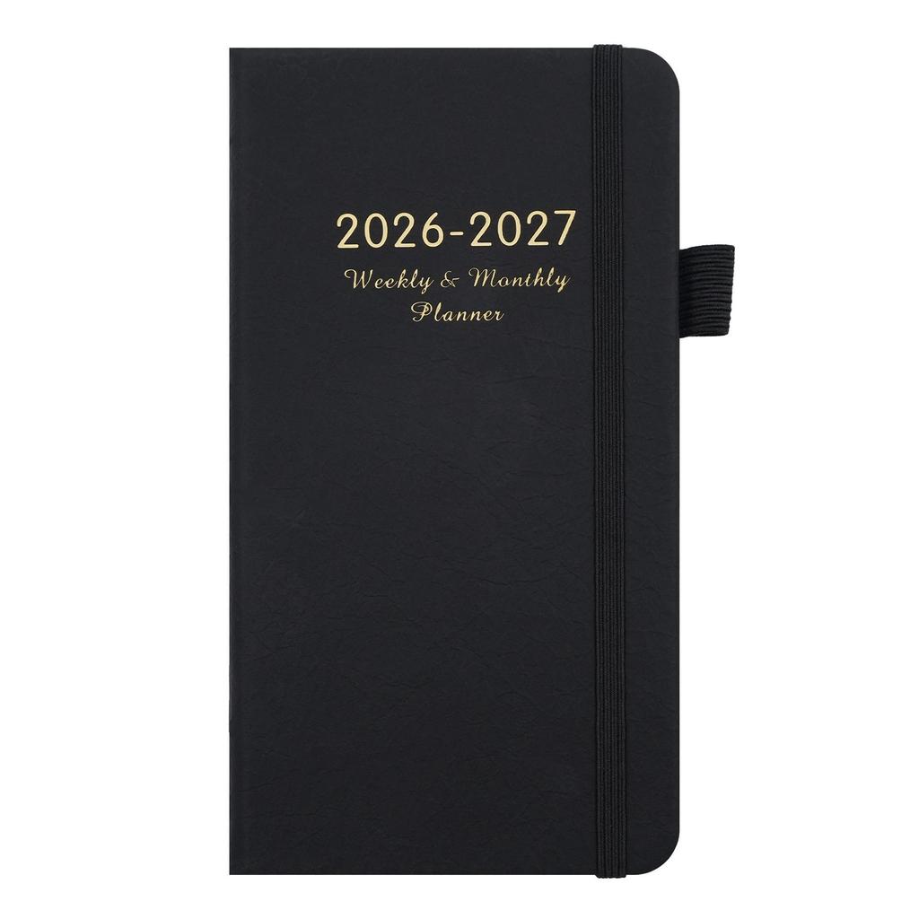 2026 24K Gold Englischer Planer mit Gummiband