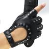 Dancing Half Finger Gloves Men and Women Liuding Autumn and Winter Night Club Performance Pole Dance Ladies, Ga Party Performance Rivet