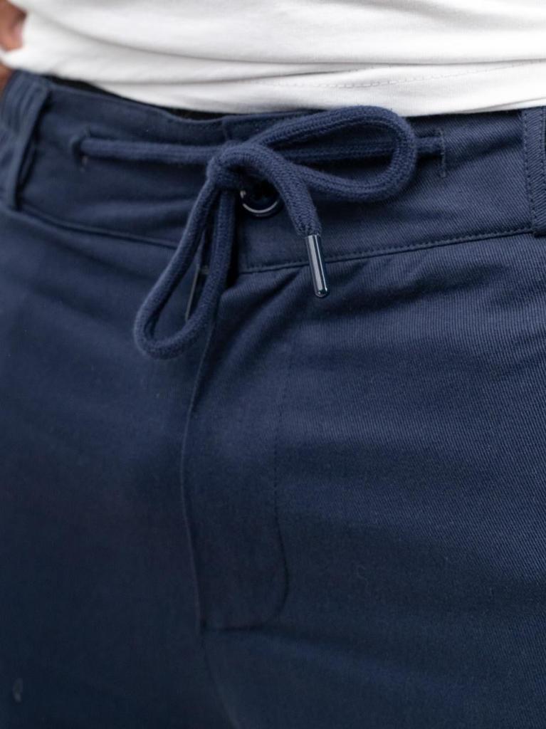 Men's Navy Blue Jigga Wear Chino Trousers L