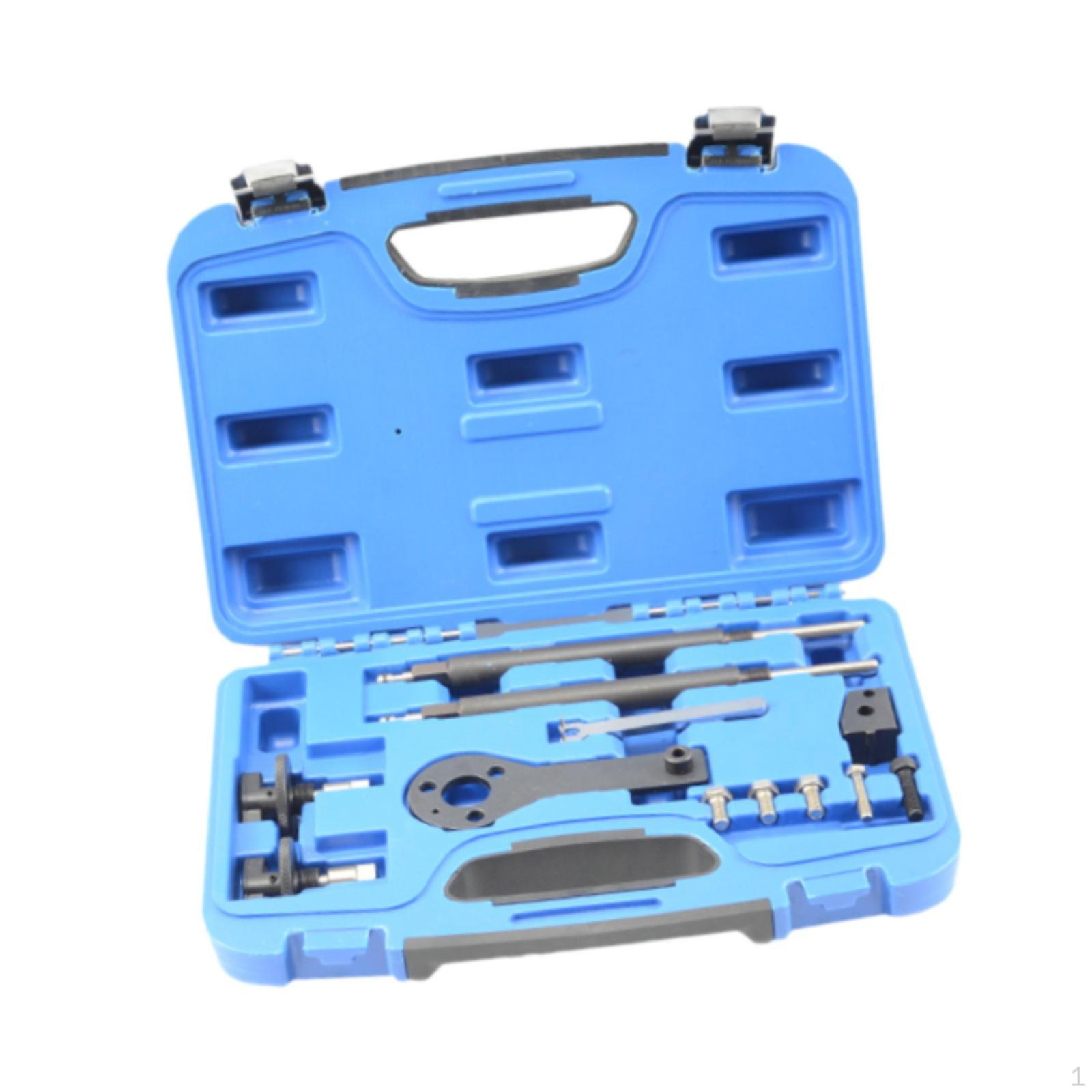 

Engine Timing Tools Camshaft Locking Tool Set Portable with Carrying Case Sturdy