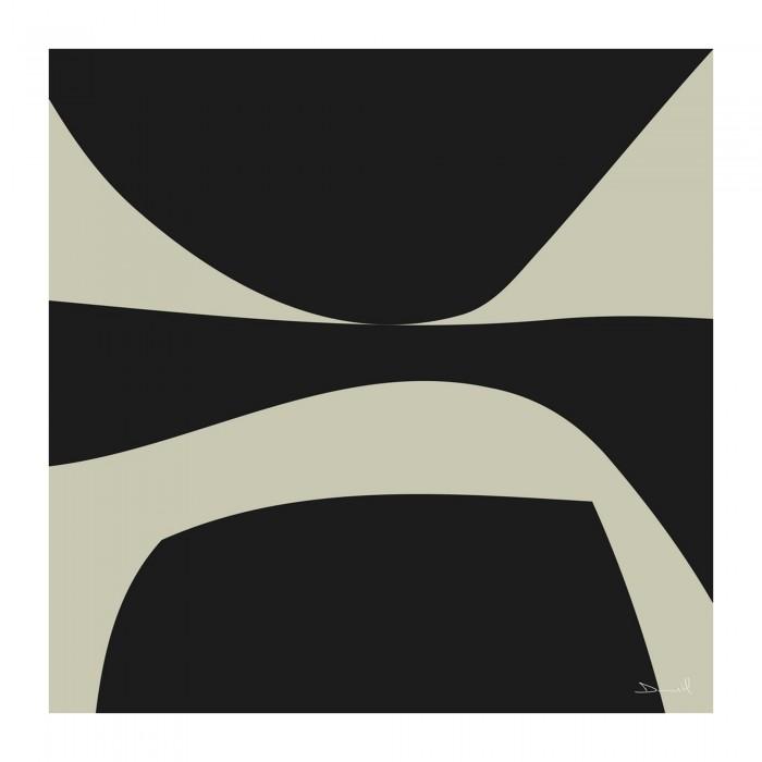 Dan Hobday Shaped Framed Canvas Print